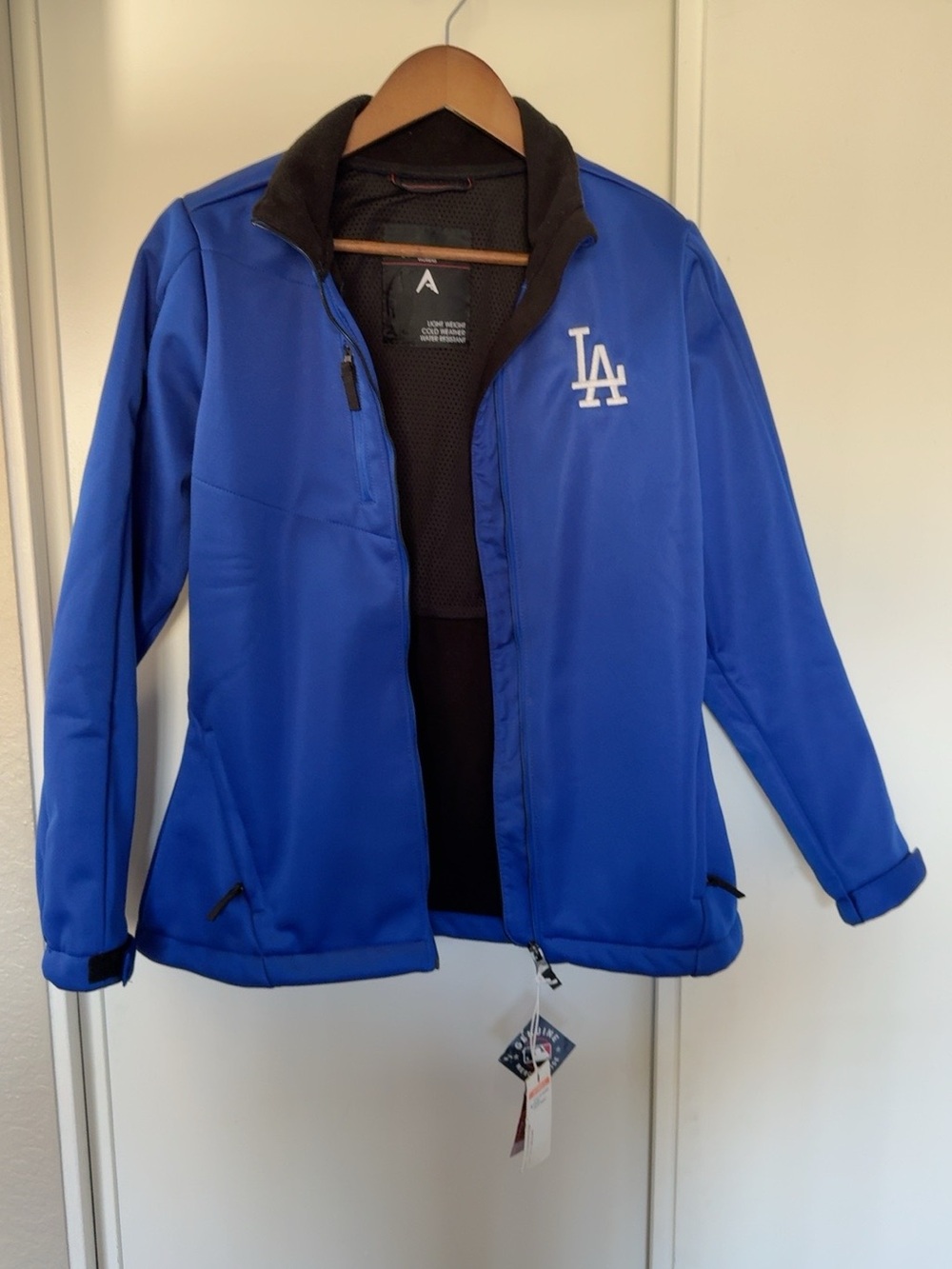 Antigua LA Dodgers Women’s Traverse Jacket Medium Blue NWT MLB